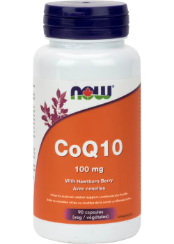 CoQ10 100mg With Hawthorn Berry - 90 V-Caps