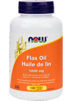 Flax Oil 1,000mg - 100 Softgels