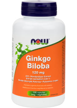 Ginkgo Biloba 120mg - 100 V-Caps