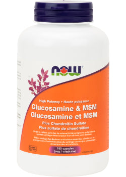 Glucosamine & MSM + Chondroitin Sulfate - 180 Caps