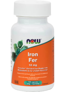 Iron Bisglycinate 18mg - 120 V-Caps