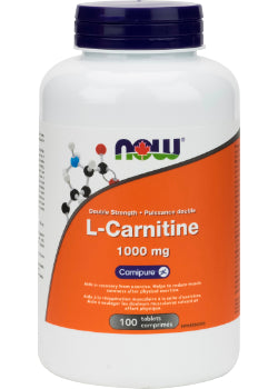 L-Carnitine 1,000mg - 100 Tabs