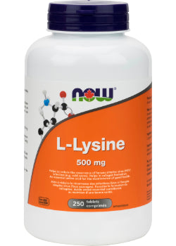 L-Lysine 500mg - 250 Tabs