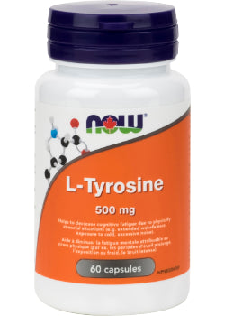 L-Tyrosine 500mg - 60 Caps
