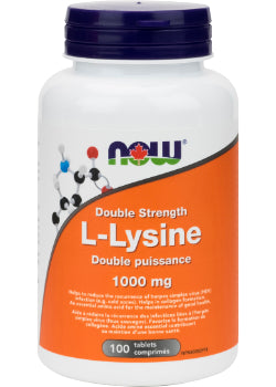 Double Strength L-Lysine 1,000mg - 100 Tabs
