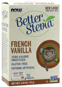Stevia Packets (French Vanilla) - 75 Packets