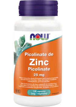 Zinc Picolinate 25mg - 100 Caps