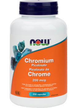 Chromium Picolinate 200mcg - 250 + 100 Caps FREE