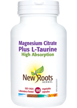 Magnesium Citrate & L-Taurine - 180 Caps