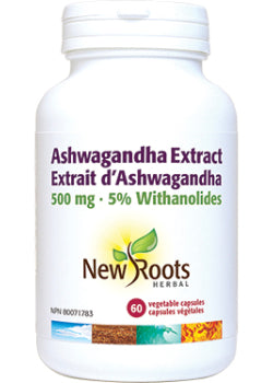 Ashwagandha Extract 500mg - 60 V-Caps
