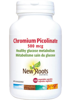 Chromium Picolinate 500mcg - 100 V-Caps