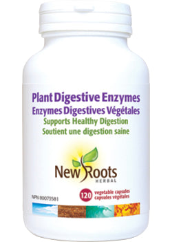 Plant Digestive Enzymes 500mg - 120 V-Caps