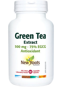 Green Tea Extract 500mg 75% EGCG - 60 V-Caps