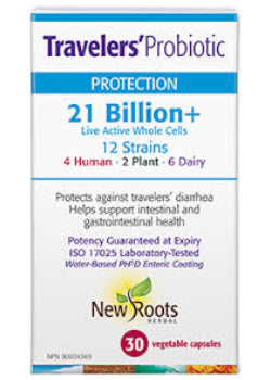 Travelers Probiotic (21 Billion) - 30 V-Caps
