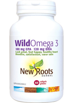 Wild Omega-3 EPA180 / DHA120 - 60 Softgels