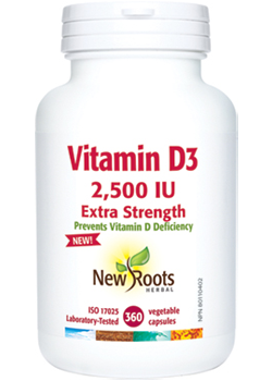 Vitamin D3 2,500iu Extra Strength - 360 V-Caps