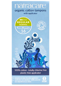 Cotton Tampons (Regular With Applicator) - 16 Tampons
