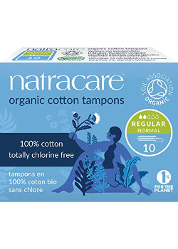 Cotton Tampons (Regular Non-Applicator) - 10 Tampons