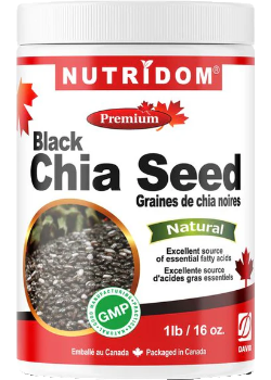 Black Chia Seed (Organic) - 1Lb