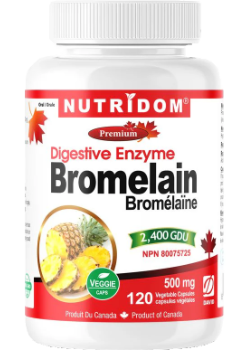 Bromelain 2,400GDU - 120 V-Caps