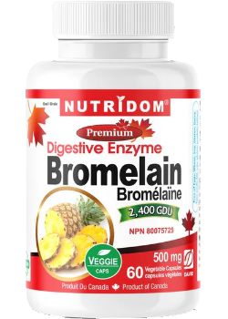 Bromelain 2,400GDU - 60 V-Caps