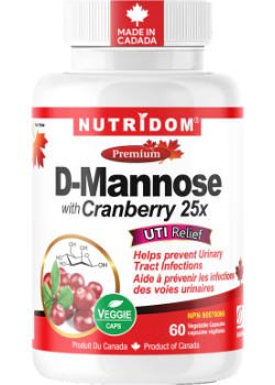 D-Mannose + Cranberry 25x - 60 V-Caps