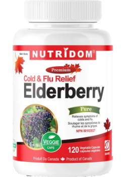 Elderberry Cold & Flu - 120 V-Caps