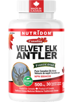 Velvet Elk Antler 500mg - 30 V-Caps