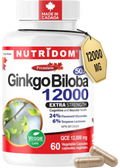 Ginkgo Biloba 12,000 - 60 V-Caps