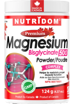 Magnesium Bisglycinate 500 - 124g