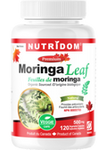 Moringa Leaf 500mg (Organic) - 120 V-Caps + BONUS