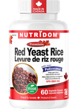 Red Yeast Rice & Policosanol - 60 V-Caps