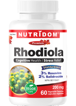 Rhodiola 200mg - 60 V-Caps