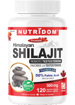 Shilajit 500mg - 120 V-Caps