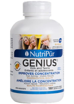 Genius Kids and Teen (Orange Delight) - 180 Softgels