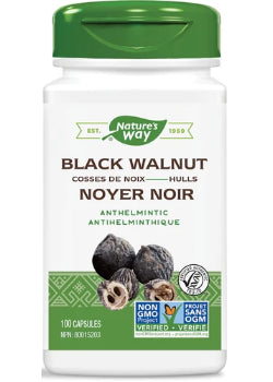 Black Walnut Hulls 500mg - 100 Caps
