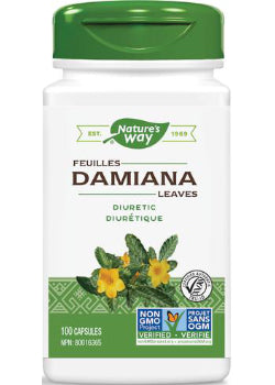 Damiana Leaves 400mg - 100 Caps