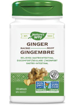 Ginger Root 550mg - 100 Caps