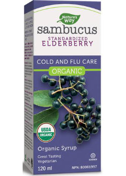 Organic Sambucus Cold And Flu Care - 120ml