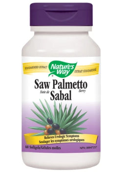Saw Palmetto Standardized 160mg - 60 Softgels - Nature's Way