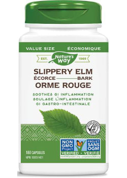 Slippery Elm 400mg - 180 Caps