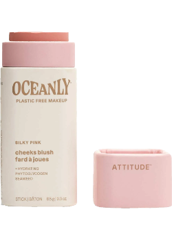 Cheeks Blush (Silky Pink, Unscented) - 8.5g