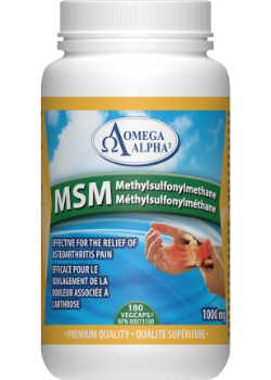 MSM (Methylsulfonylmethane) - 180 V-Caps