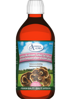 Coriolus (Turkey Tail) Mushroom Extract - 250ml + BONUS