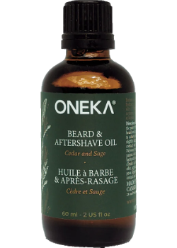 All-In One Beard & Aftershave Oil (Cedar & Sage) - 60ml