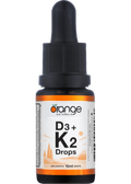 D3 + K2 Drops (Orange) - 15ml