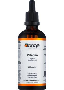 Valerian 200mg (Organic) - 100ml- Orange Naturals