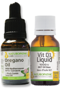 Oregano Oil & Vit D3 Liquid DUO - 15 + 15ml