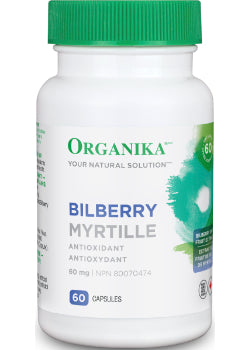 Bilberry Extract 60mg - 60 Caps - Organika