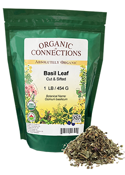 Basil Leaf (Organic Loose) - 454g